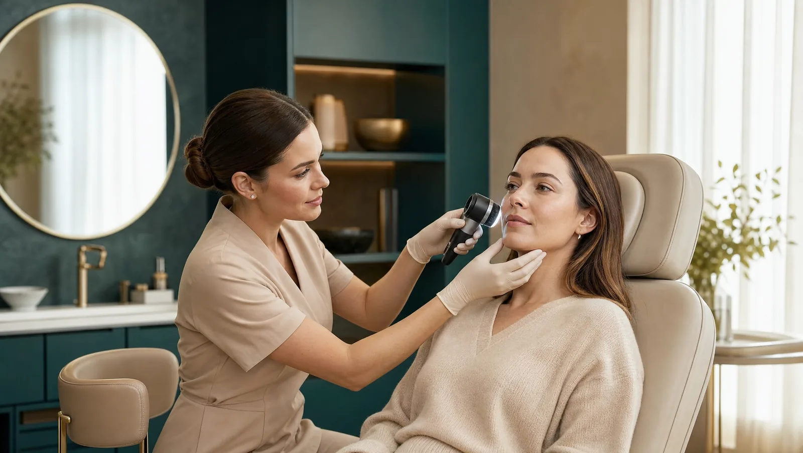 Consultație de evaluare a tenului la Derma Estetic Craiova
