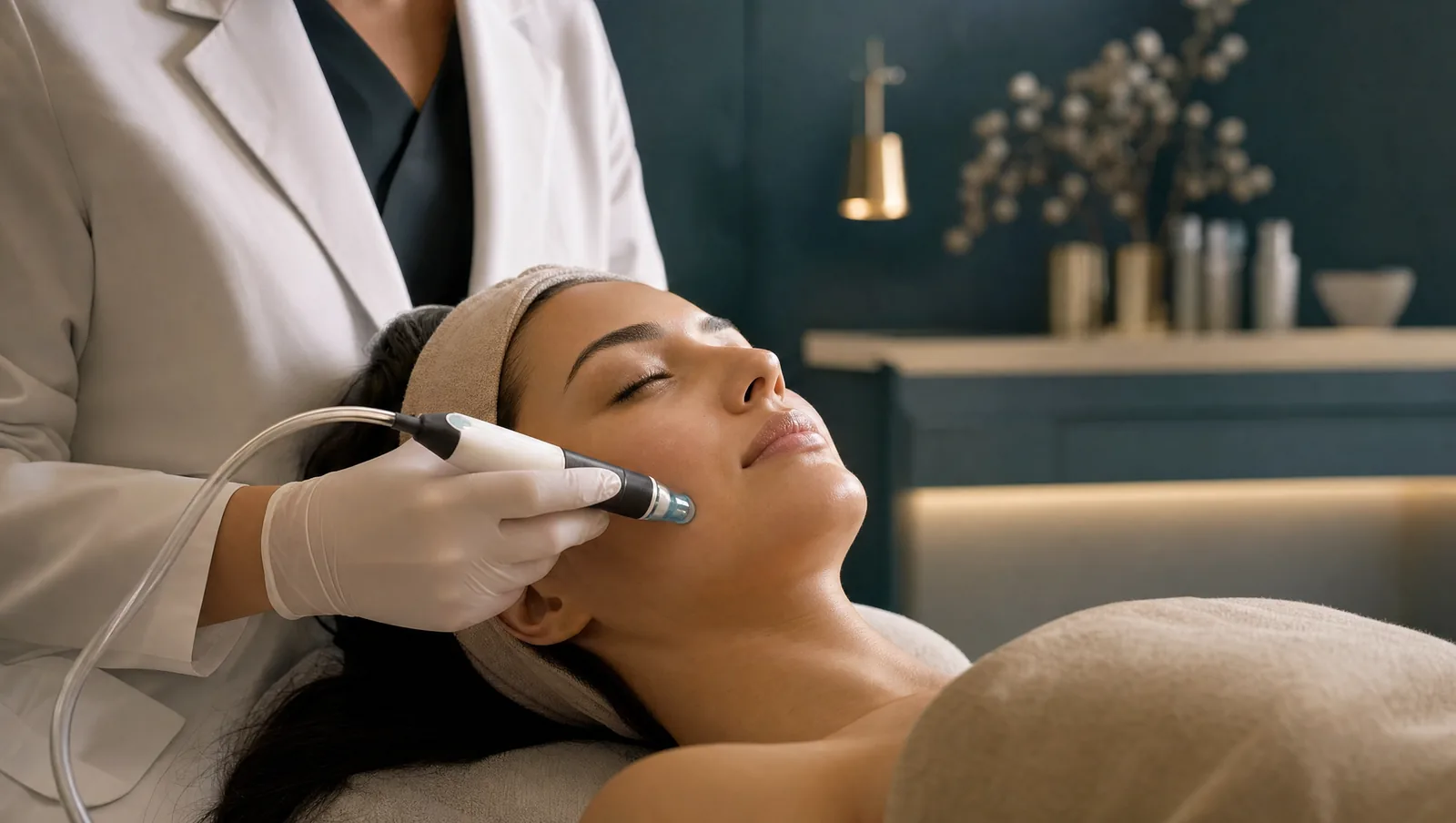 Curățare facială profesională: protocol și exfoliere